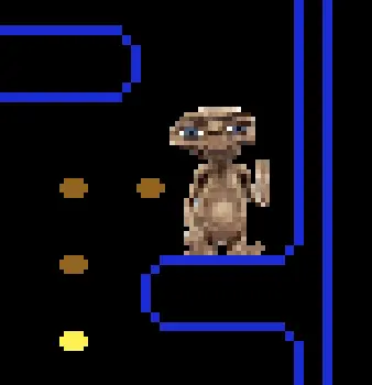 Pac-ET game screenshot